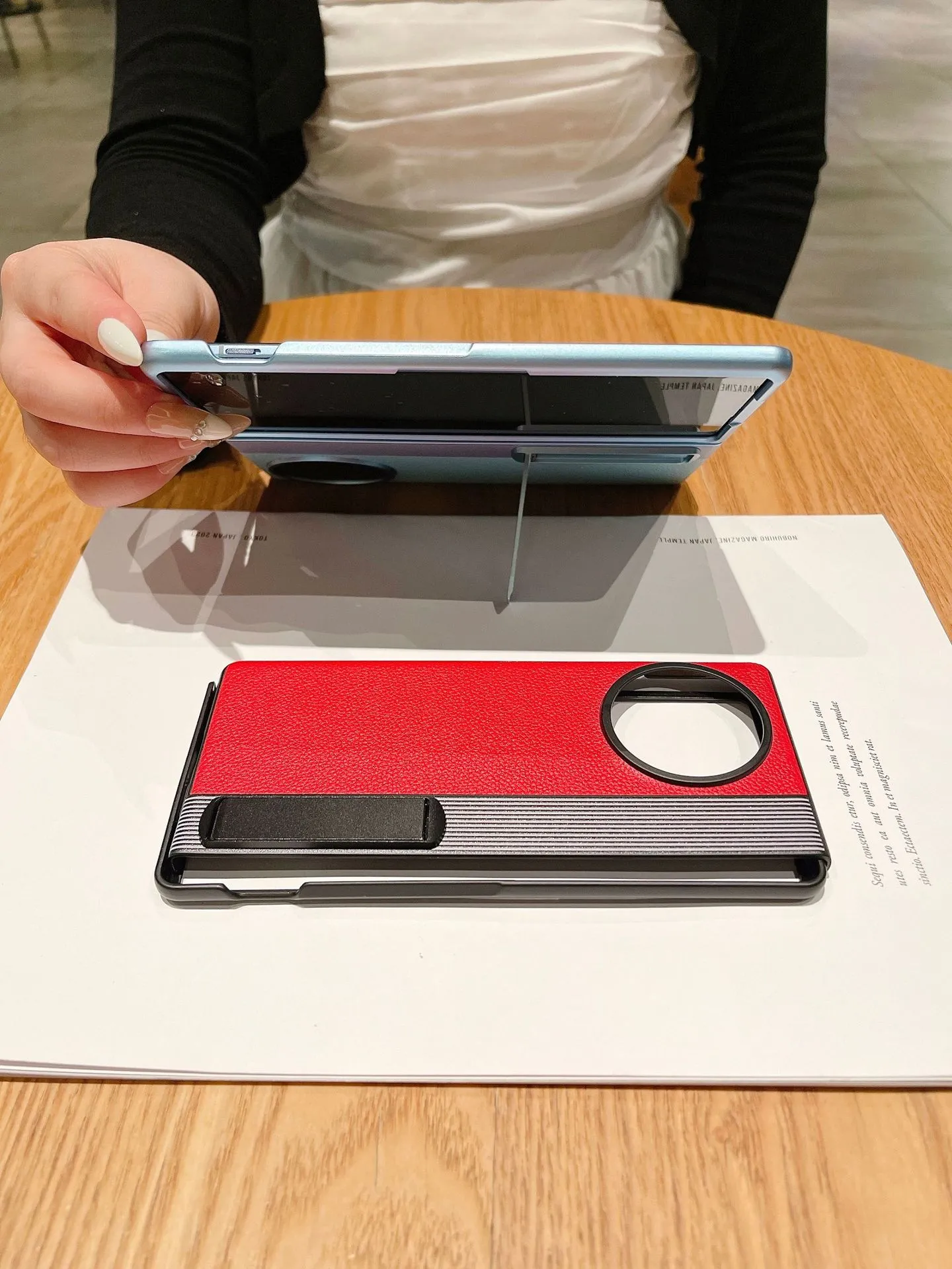 Compatible with vivo Xfold2 phone case, official stand, leather case, XFOLD2 ultra-thin phone case, 5G full-coverage anti-drop case