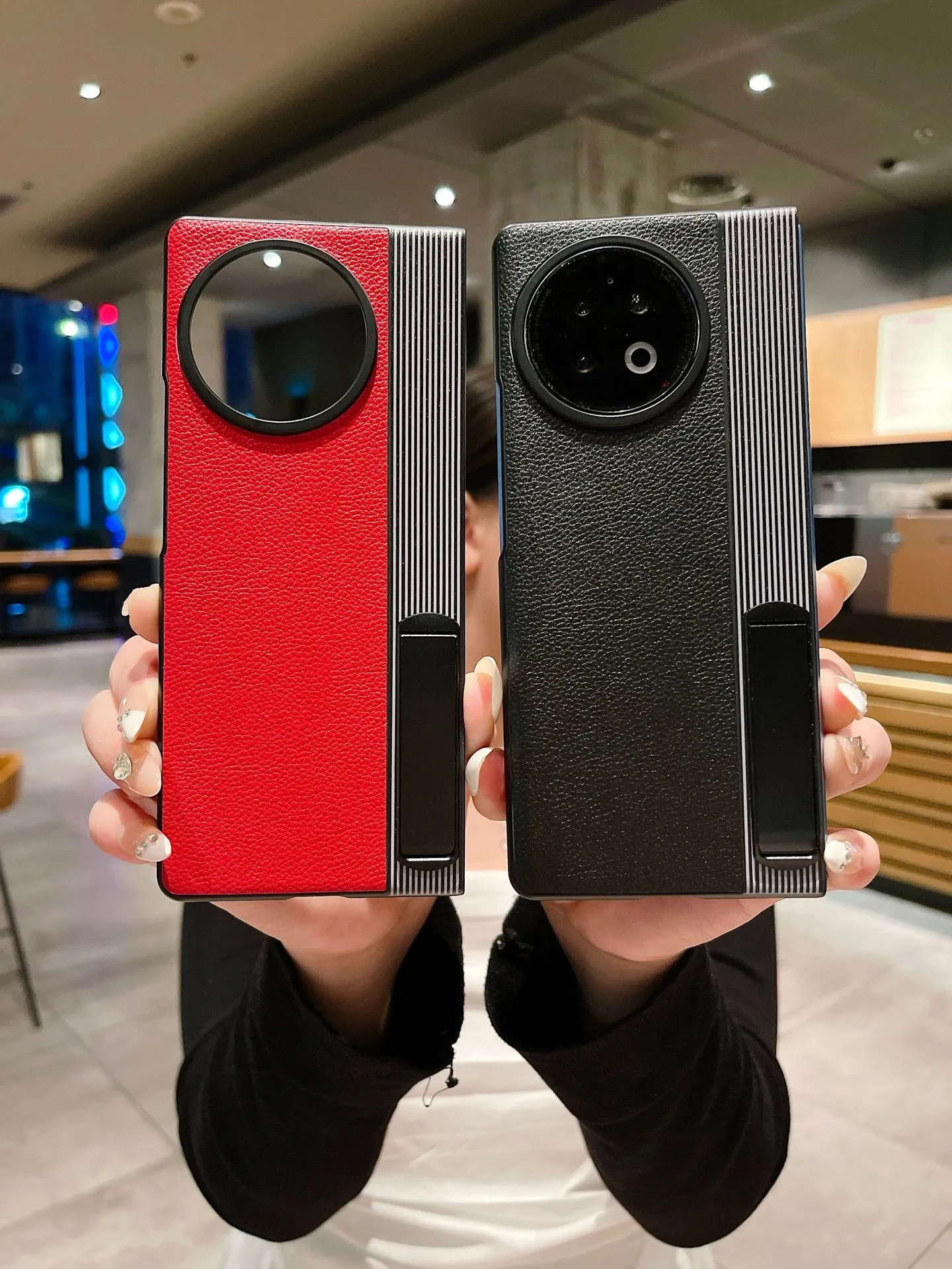 Compatible with vivo Xfold2 phone case, official stand, leather case, XFOLD2 ultra-thin phone case, 5G full-coverage anti-drop case