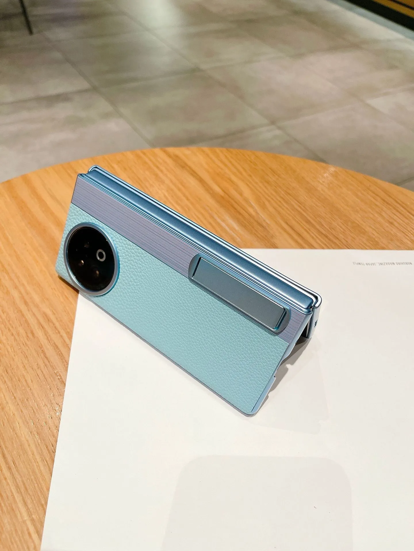 Compatible with vivo Xfold2 phone case, official stand, leather case, XFOLD2 ultra-thin phone case, 5G full-coverage anti-drop case