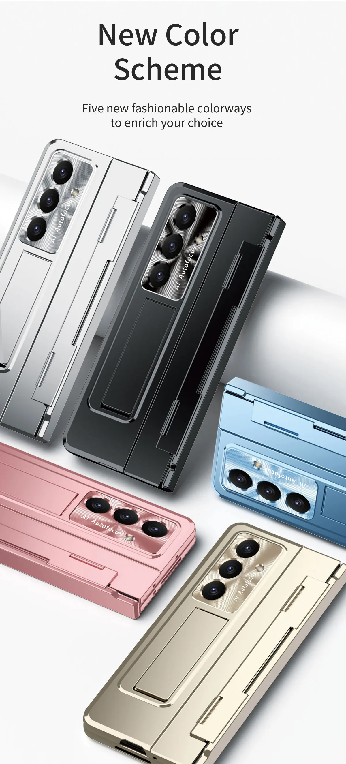 Samsung Zfold 8 Ultra phone case, FOLD8 flat hinge folding protective case, electroplated pen groove, drop-proof and suitable.