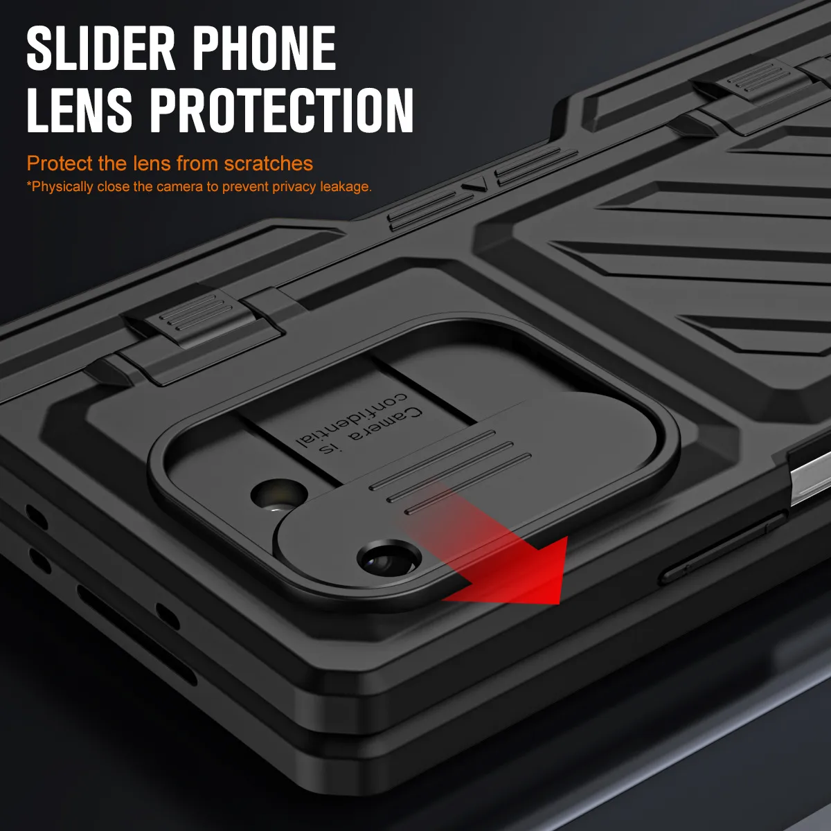 Compatible with Samsung Zfold 6 phone case, Zfold 5 folding protective case, Transformer steel hinge, full coverage shockproof case, 5G.