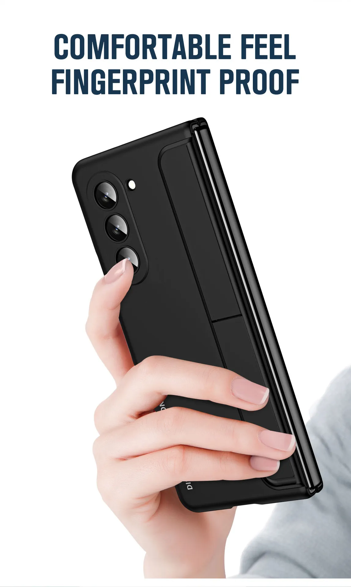 Samsung ZFold 6 phone case, FOLD5 foldable screen pen holder 2-in-1 full-coverage drop-proof protective case.