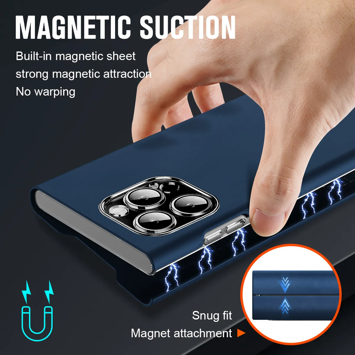 iPhone 15 phone case, 14 Pro leather case, magnetic flip case, 13MAX card holder style drop-proof protective case.