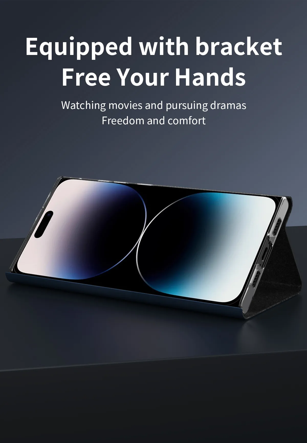 iPhone 15 phone case, 14 Pro leather case, magnetic flip case, 13MAX card holder style drop-proof protective case.