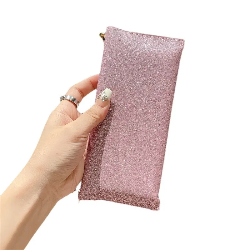 Compatible with Honor V Purse phone case, Mate X/XS carrying case, Mate X2 envelope style crossbody bag with glitter.