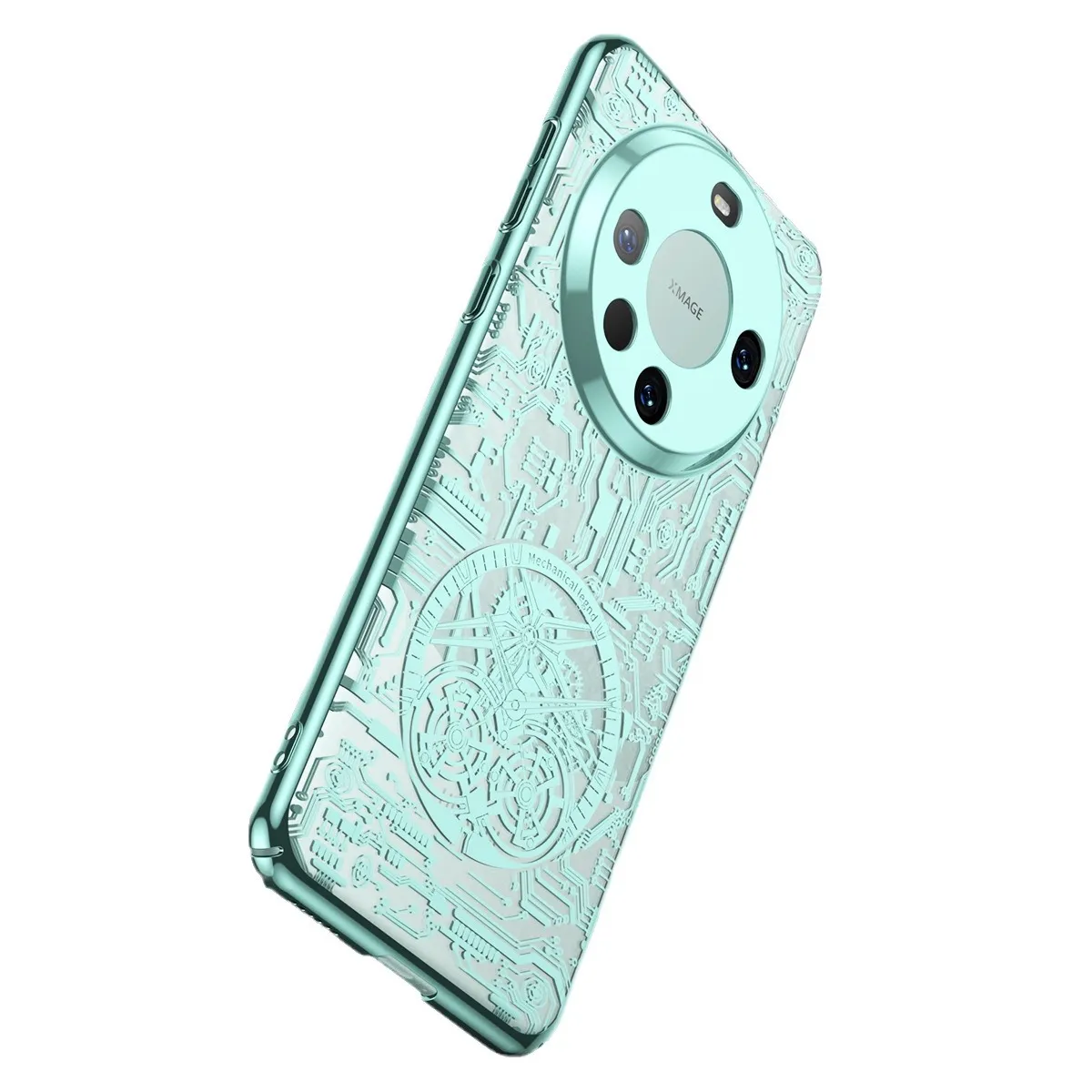 Huawei Mate 60 Pro Phone Case MATE60 Classic Slim PRO Mechanical Drop-Proof Protective Leather Case