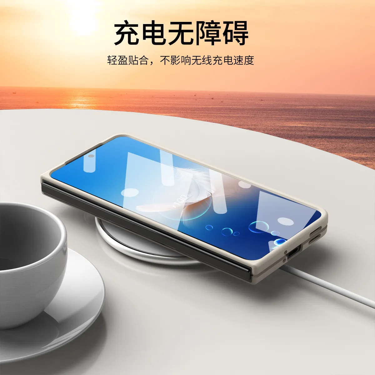 Honor MagicVS2 phone case, ultra-thin foldable screen case, integrated case and screen protector, business full-coverage drop-proof protective case.