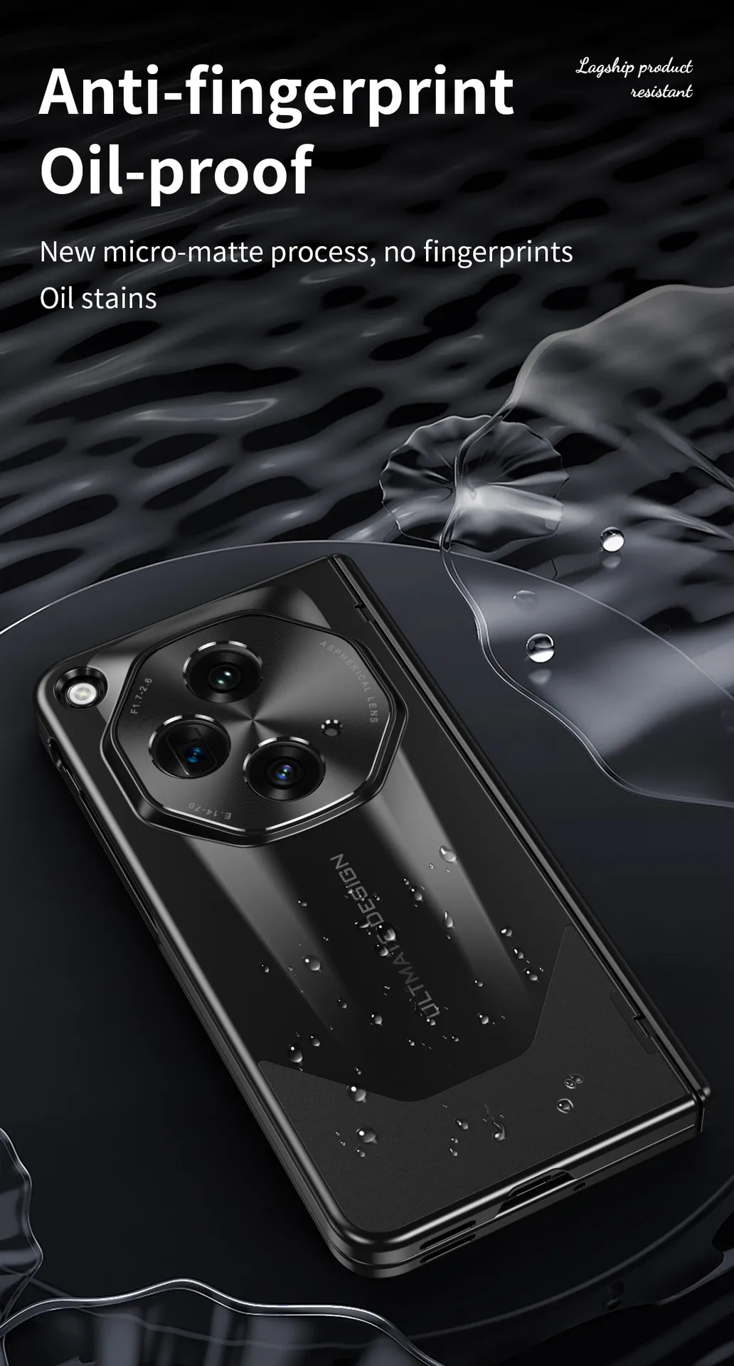 Compatible with OnePlus Open foldable phone case, pen slot hinge film, all-in-one full-coverage drop-proof protective case