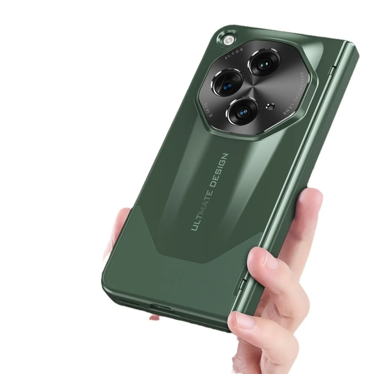 Suitable for OnePlus Open foldable phone cases, ultra-thin hinge screen protector, all-in-one full-coverage drop-proof protective case