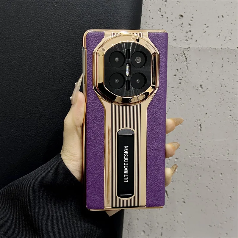 Compatible with Huawei Mate X7 and Porsche Design MATE X6 flip leather cases with full-coverage drop protection.