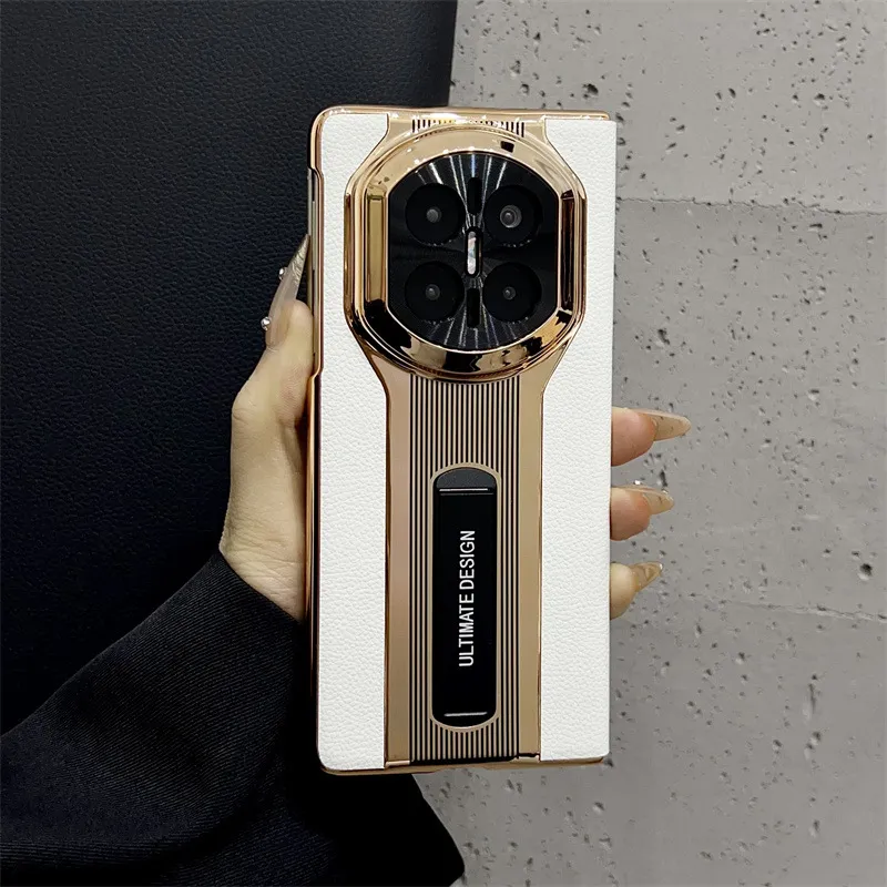 Compatible with Huawei Mate X7 and Porsche Design MATE X6 flip leather cases with full-coverage drop protection.