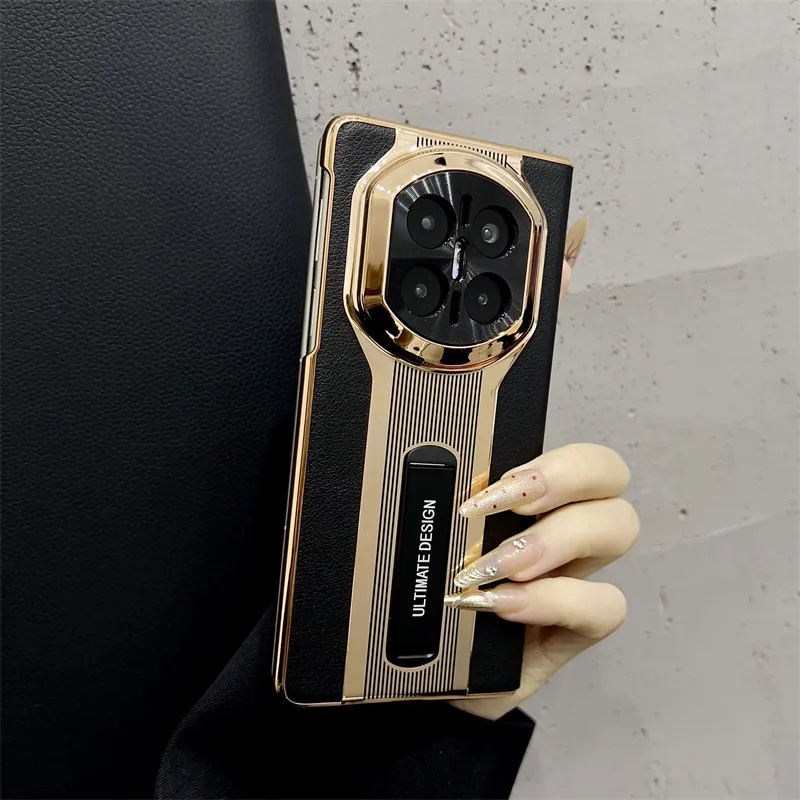 Compatible with Huawei Mate X7 and Porsche Design MATE X6 flip leather cases with full-coverage drop protection.