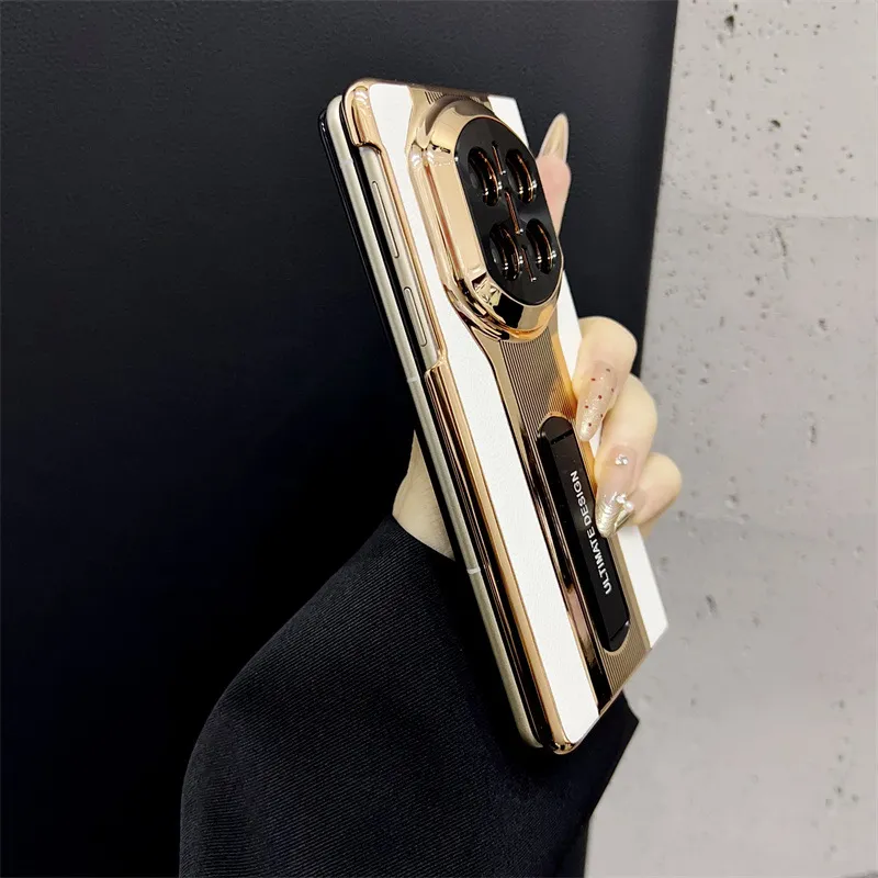 Compatible with Huawei Mate X7 and Porsche Design MATE X6 flip leather cases with full-coverage drop protection.