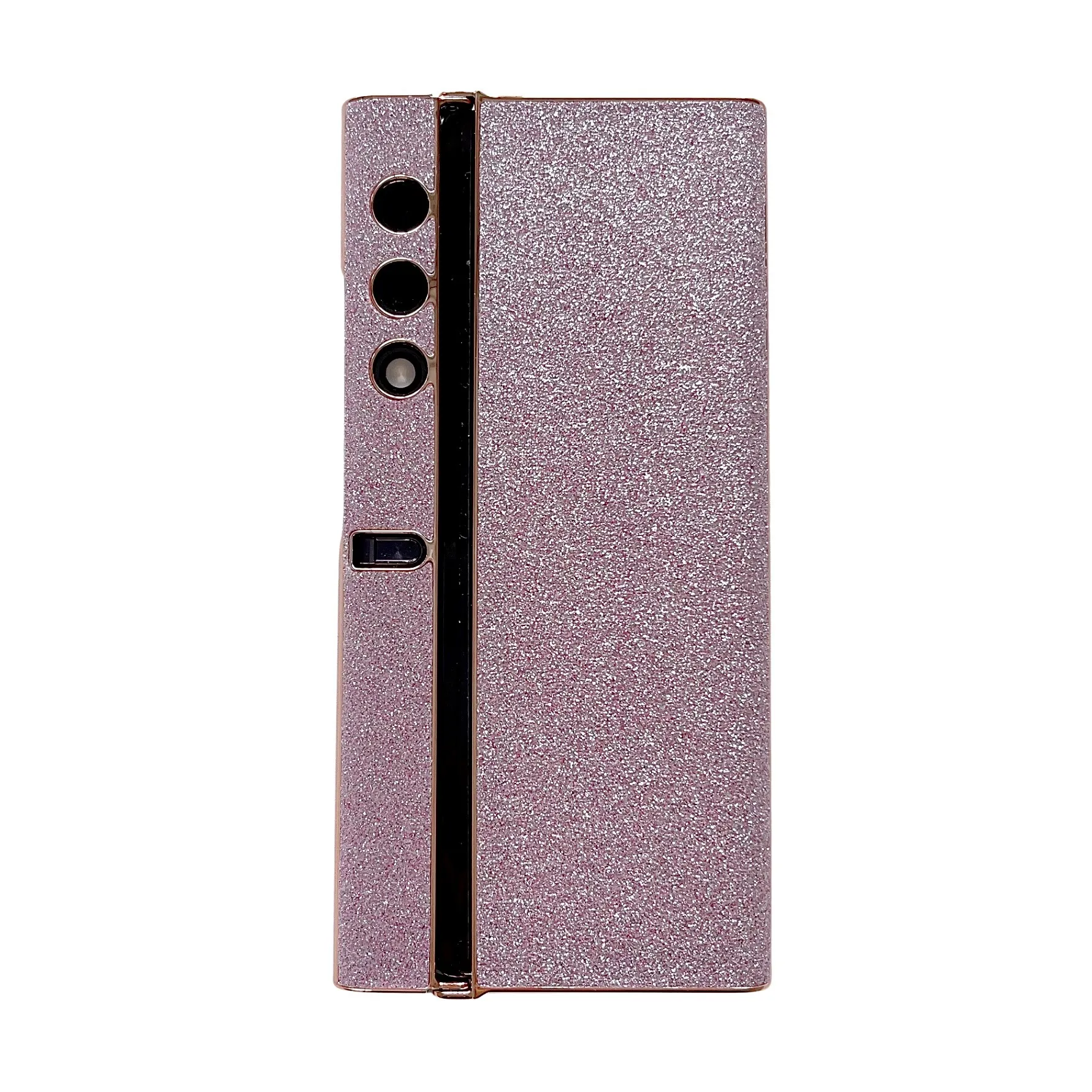 Compatible with Honor V Purse phone case, vpurse luxury glitter leather case, shell stand, drop-proof protective case