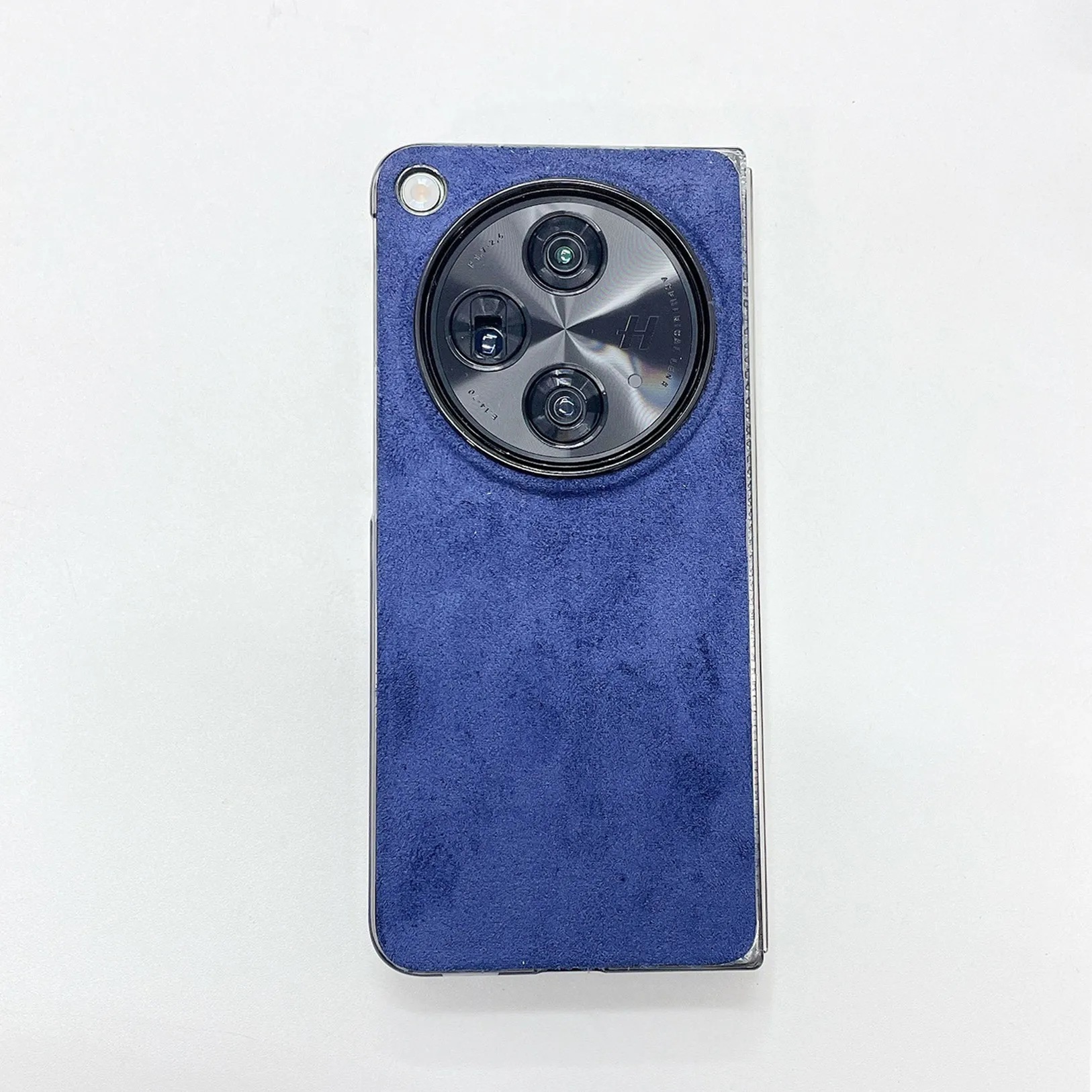 Compatible with OPPO Find N3 foldable phone case, FINDN3 suede solid color ultra-thin shockproof protective case