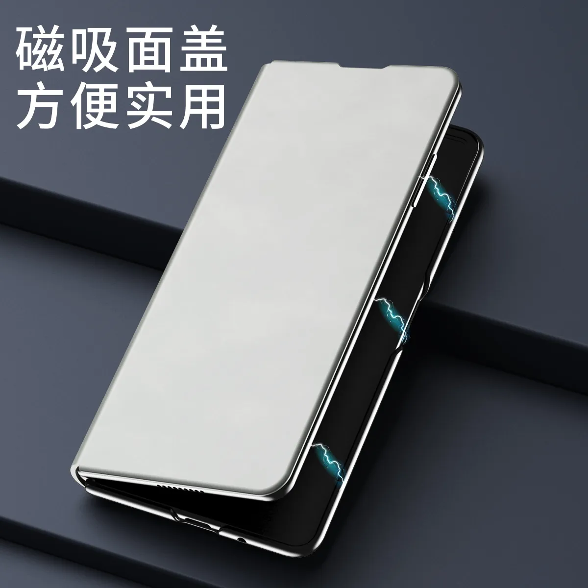 Nappa leather case for Honor Magic V2 RSR phones, ultra-thin business full-coverage drop-proof protective case with pen slot.