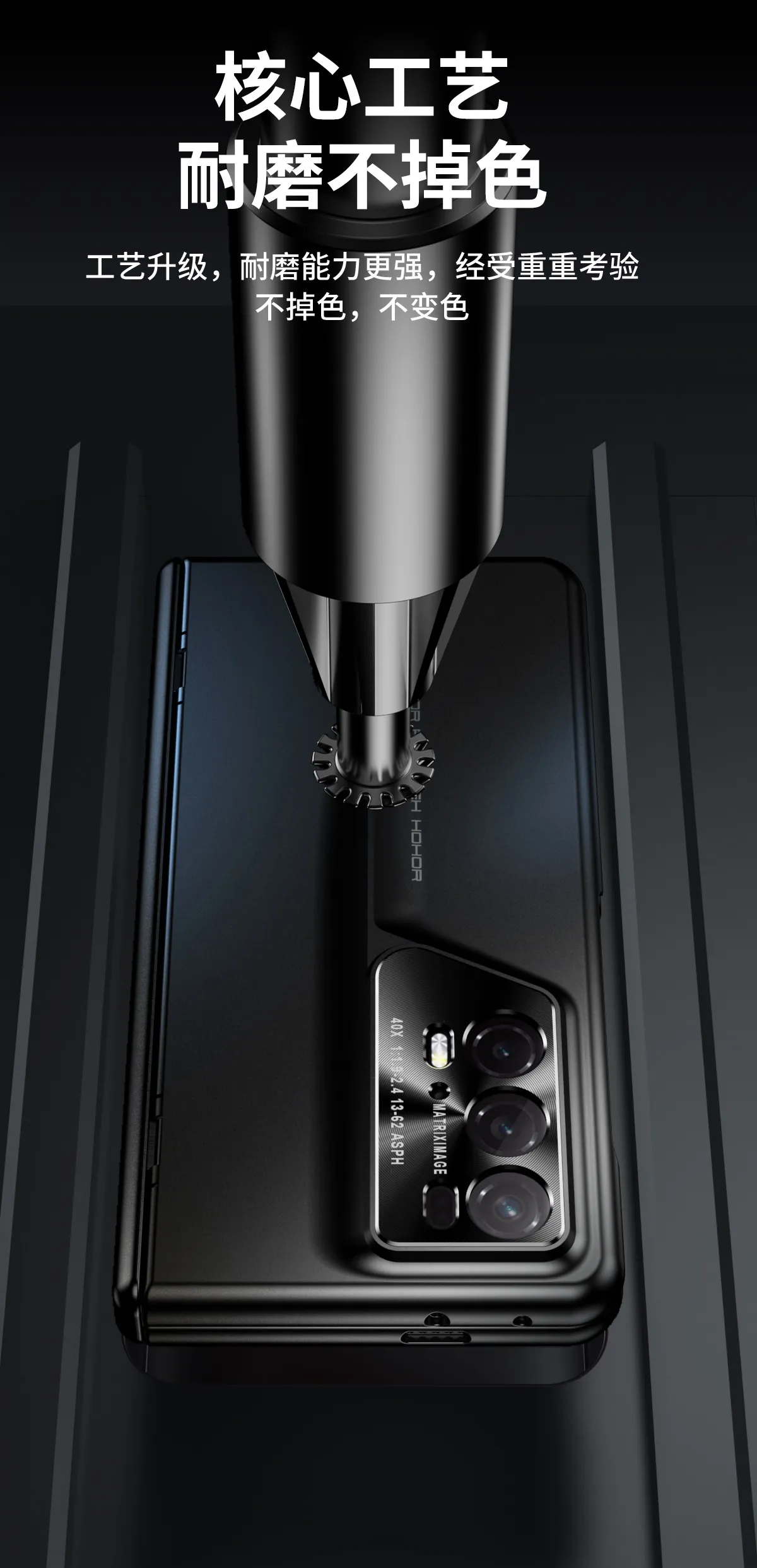 Compatible with Honor Magic V2 RSR phone case, foldable screen, luxury electroplated hinge, full-coverage drop-proof protective case