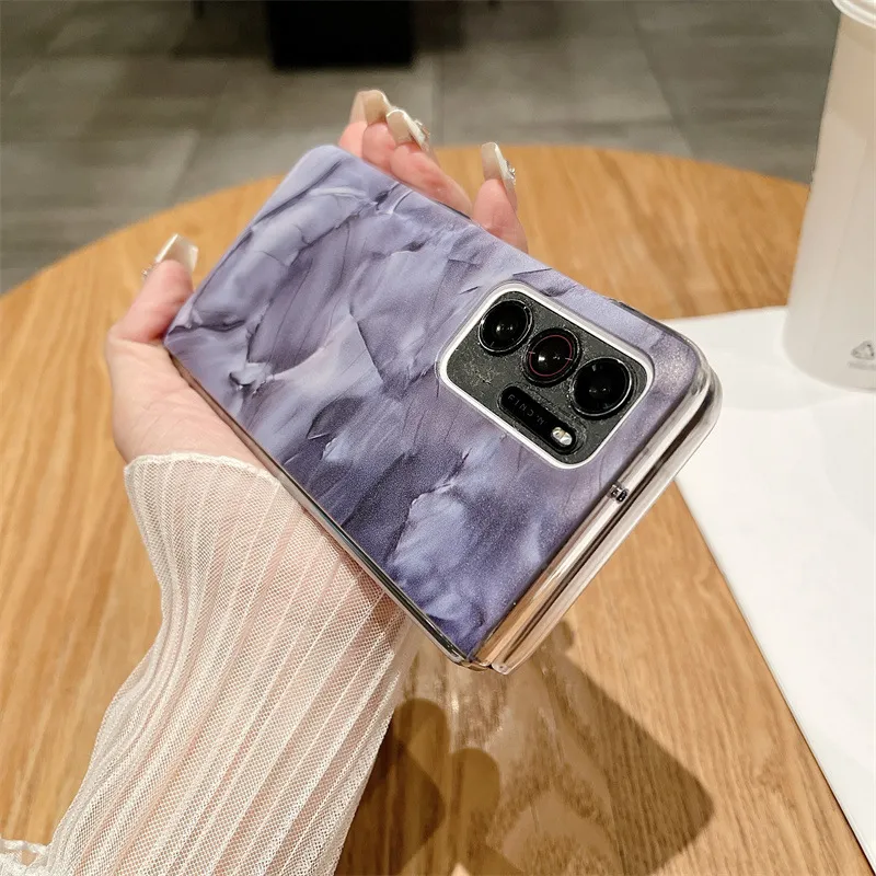 Compatible with OPPO Find N2 foldable phone case, FIND N2 ultra-thin minimalist drop-proof protective case