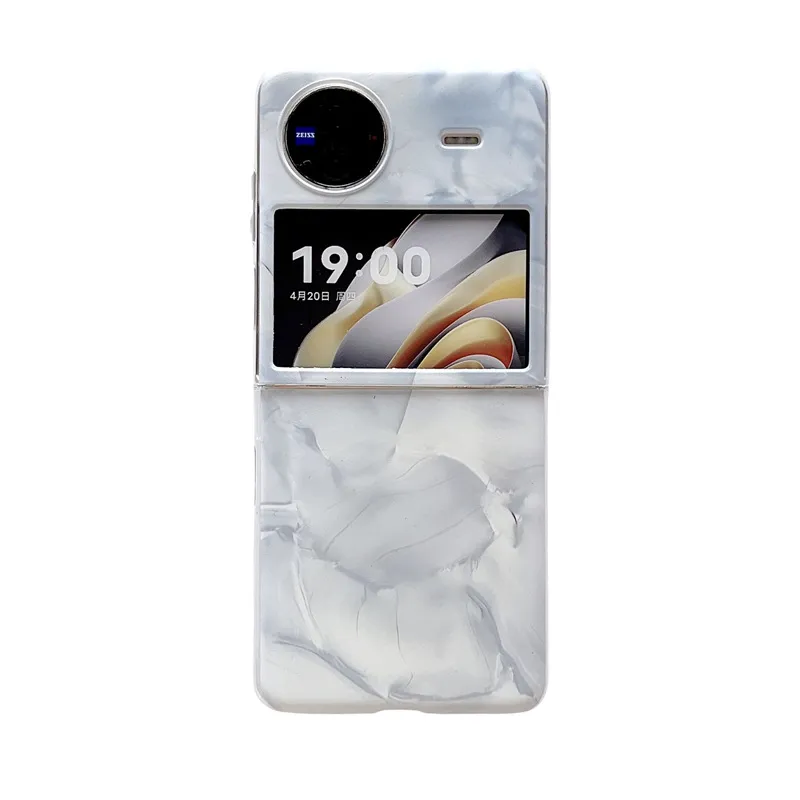 Compatible with vivo x Flip phone case, ultra-thin and minimalist 5G official anti-drop case for foldable screen protection.