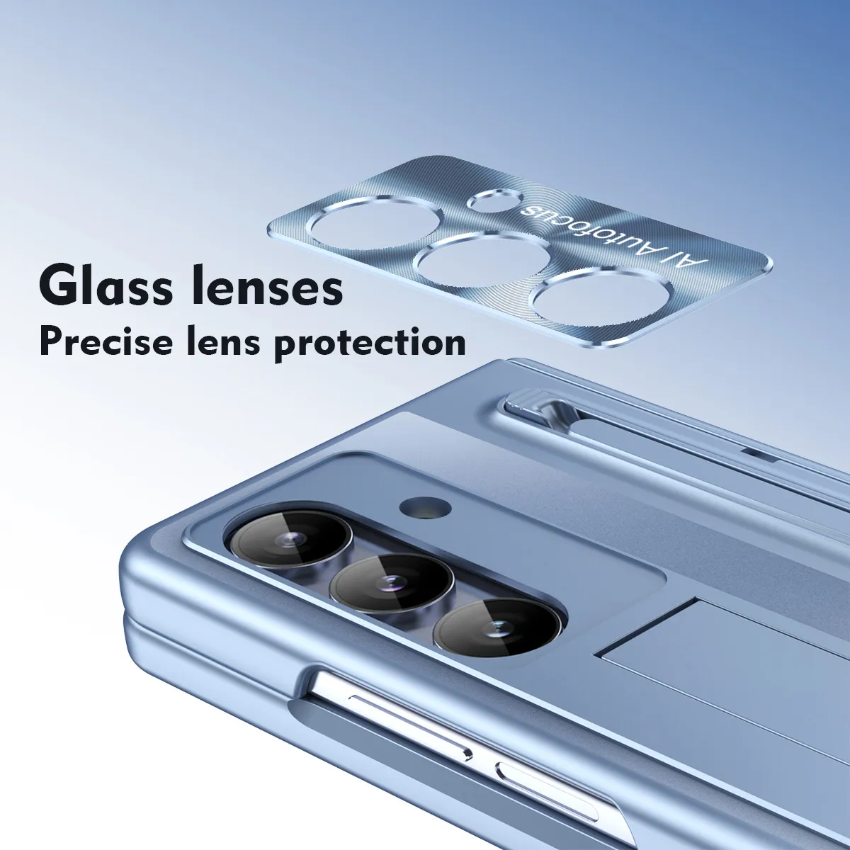 Compatible with Samsung Zfold8 Ultra phone case, official pen-slot case, integrated full-coverage anti-drop case.
