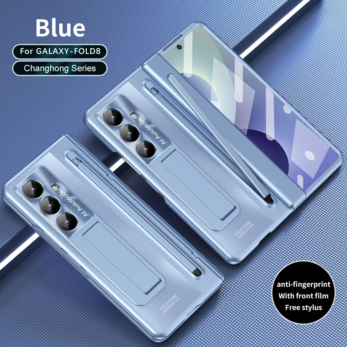 Compatible with Samsung Zfold8 Ultra phone case, official pen-slot case, integrated full-coverage anti-drop case.