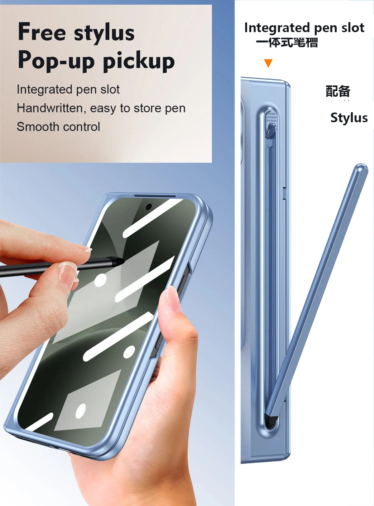 Compatible with Google Pixel 11 Pro phone case; Pixel 9 Pro folding electroplated hinge for full-coverage drop protection.
