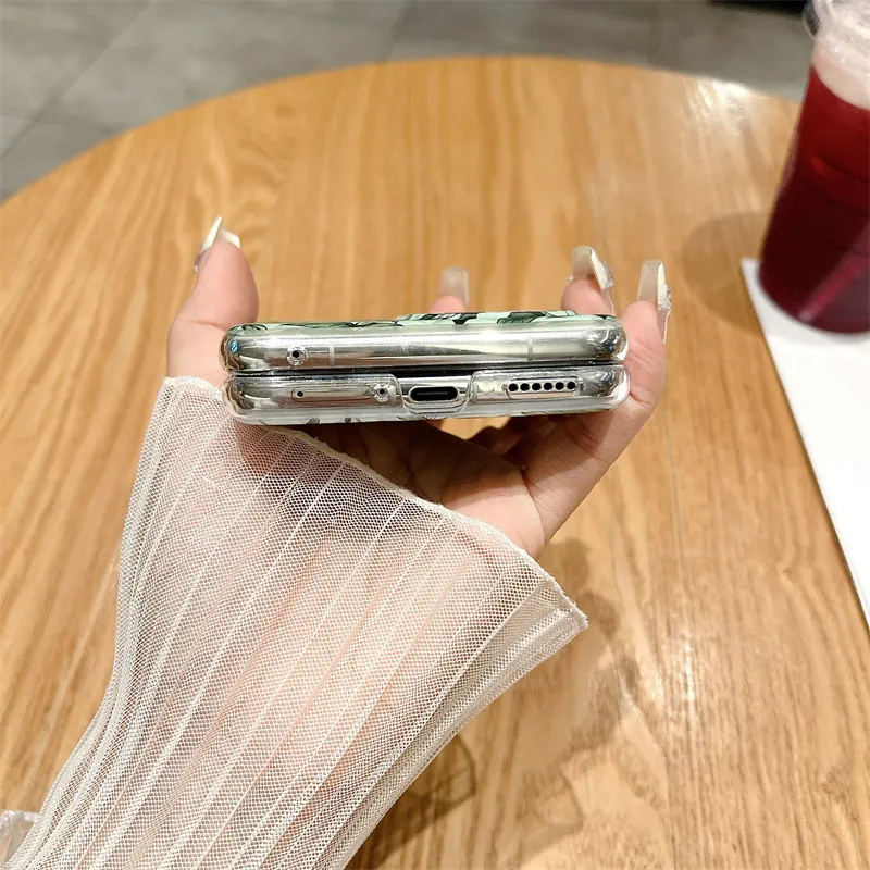 Huawei Pocket 2 Phone Case, P50 Treasure Box Foldable Screen Protective Leather Case, Summer Cool, 5G Drop Protection Suitable