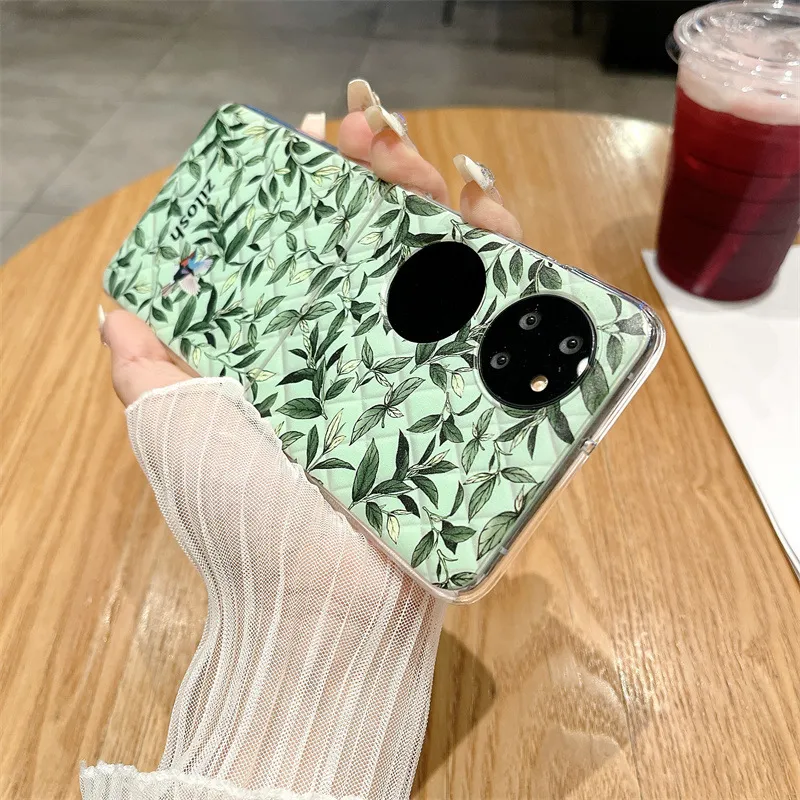 Huawei Pocket 2 Phone Case, P50 Treasure Box Foldable Screen Protective Leather Case, Summer Cool, 5G Drop Protection Suitable