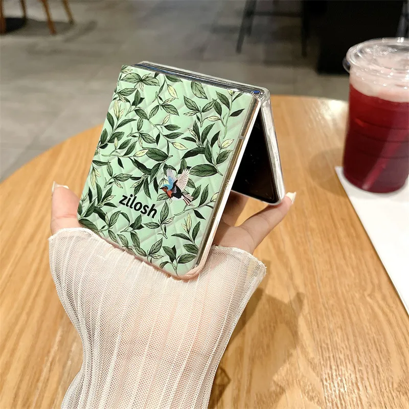 Huawei Pocket 2 Phone Case, P50 Treasure Box Foldable Screen Protective Leather Case, Summer Cool, 5G Drop Protection Suitable