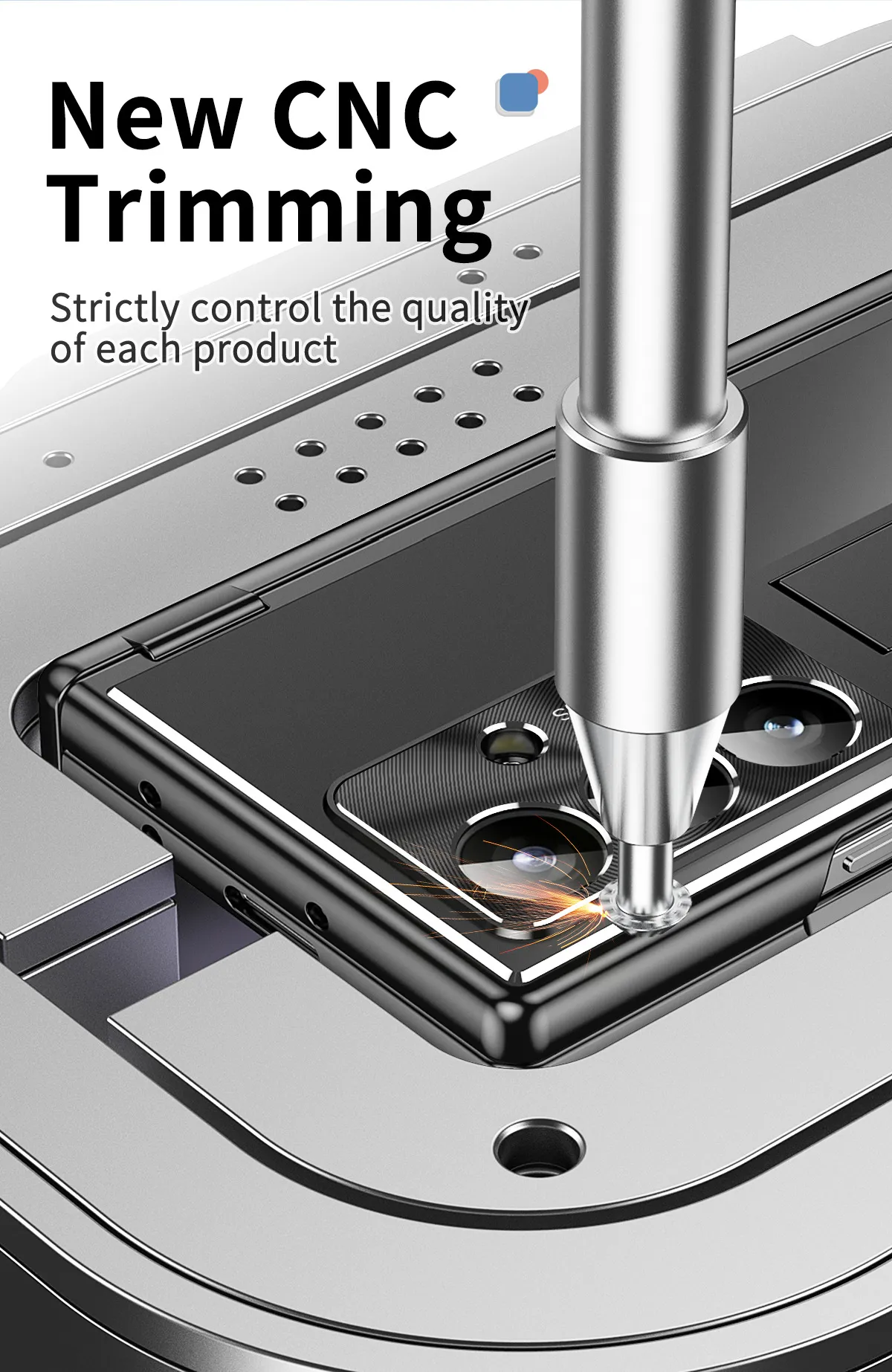 Compatible with Samsung Zfold8 Ultra phone case, ZFOLD8 pen slot aluminum alloy double hinge full-coverage protective case
