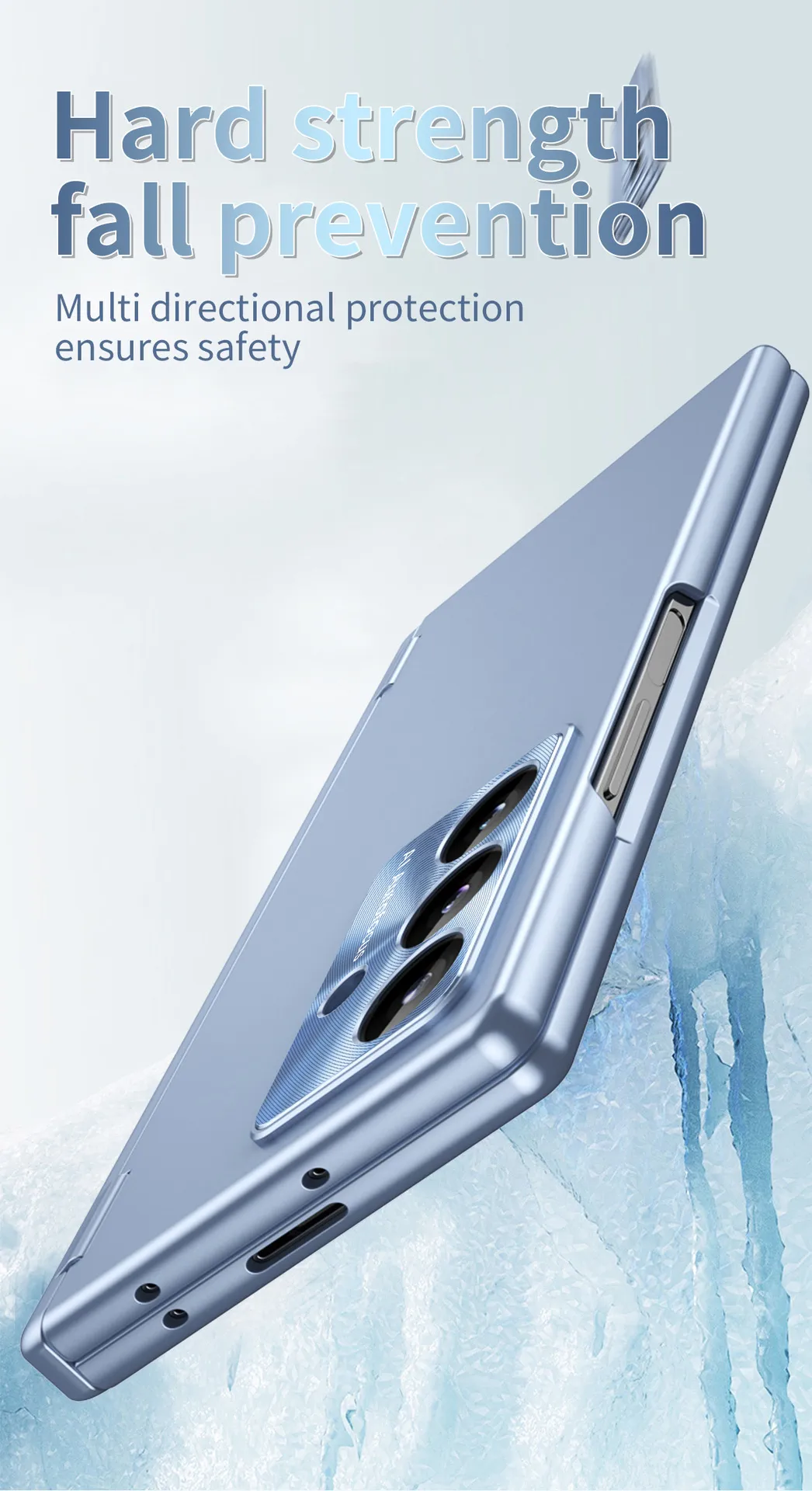 Samsung ZFold 8 Ultra phone case with magnetic hinge, folding protective case, pen slot, full coverage, drop protection.