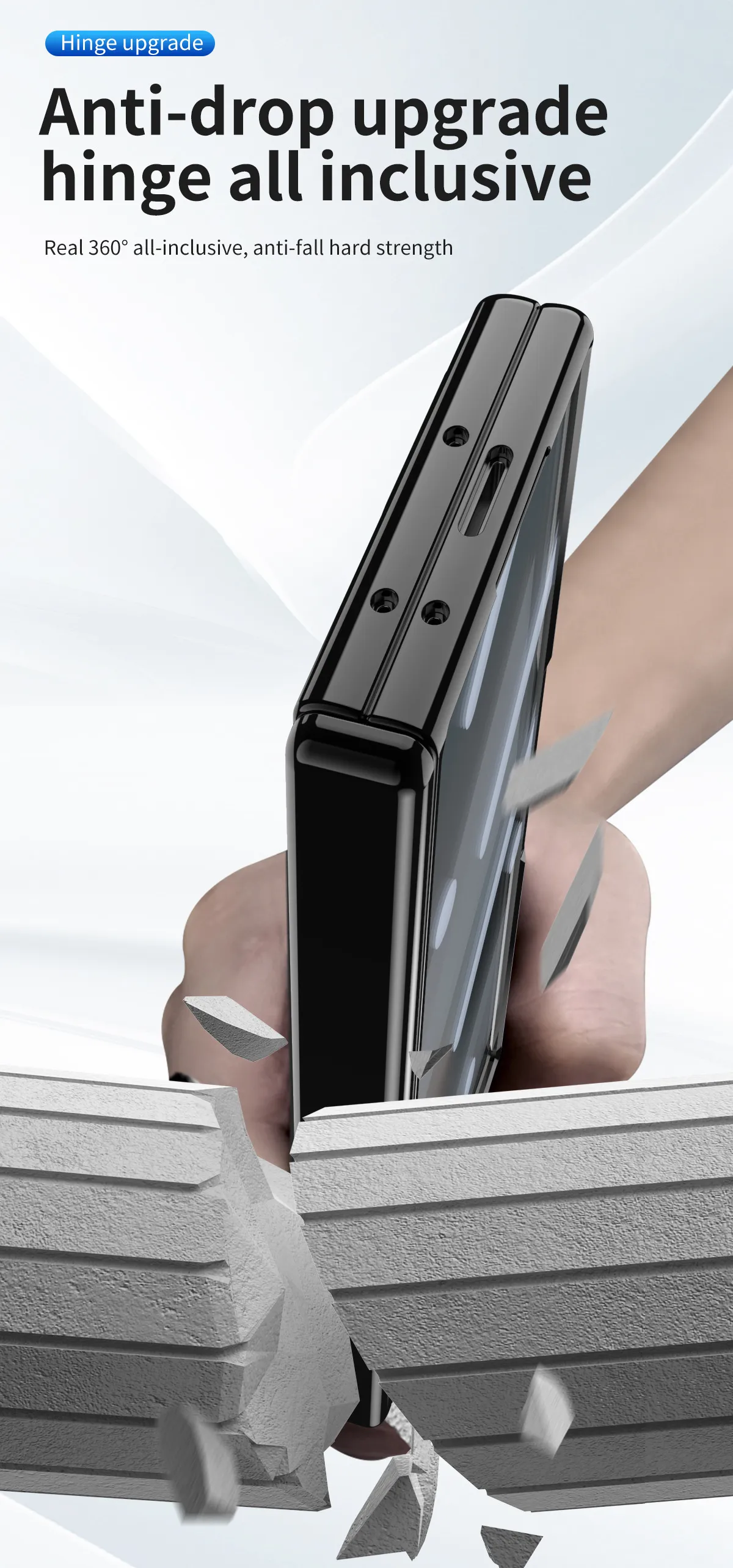 Samsung ZFold 6 Phone Case FOLD6 Magnetic Hinge Folding Protective Case W24 Electroplated Transparent Case Solid Color Applicable