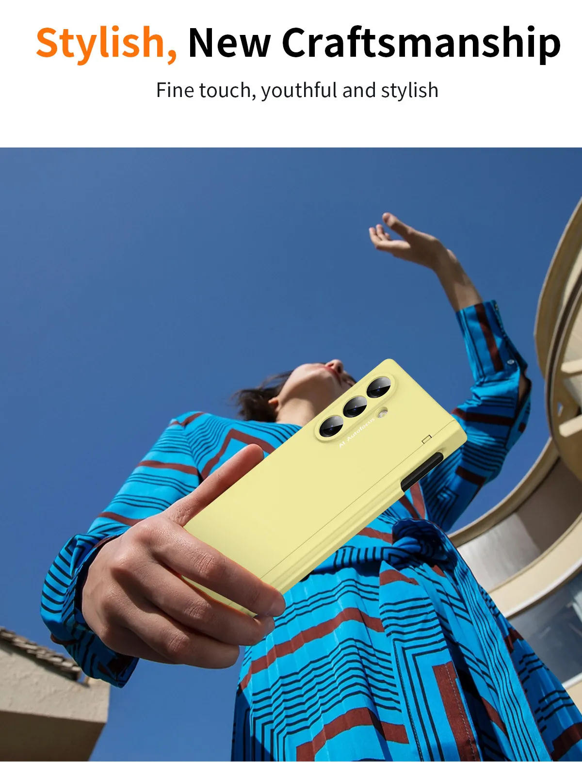 Compatible with Samsung Zfold7 phone case, new pen slot FOLD6 ultra-thin business solid color full-coverage protective case for stylus pen.