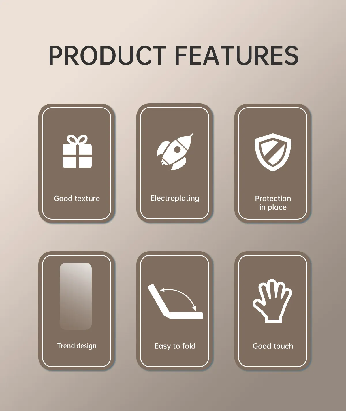 Compatible with Xiaomi MIX Flip2 phone case, foldable screen, light luxury electroplated hinge, drop-proof protective case