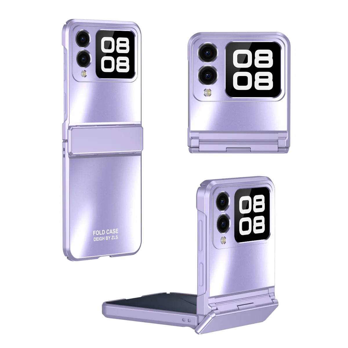 Compatible with Huawei Nova Flip phone case, Nova Flip foldable screen, light luxury electroplated hinge, drop protection