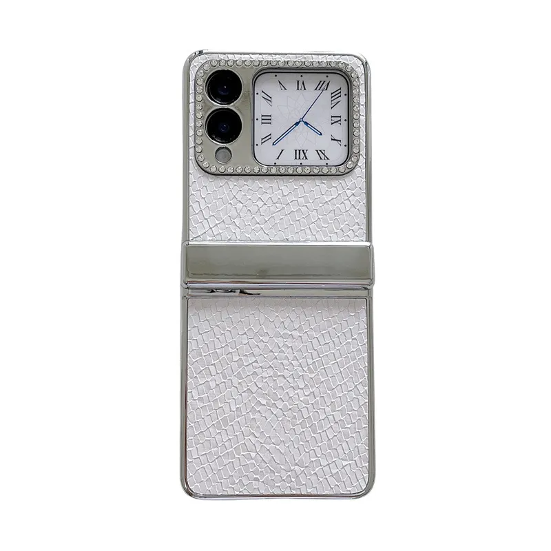 Compatible Huawei Nova Flip phone case, Nova Flip foldable screen, Baimai vegan leather hinge full-coverage shockproof case