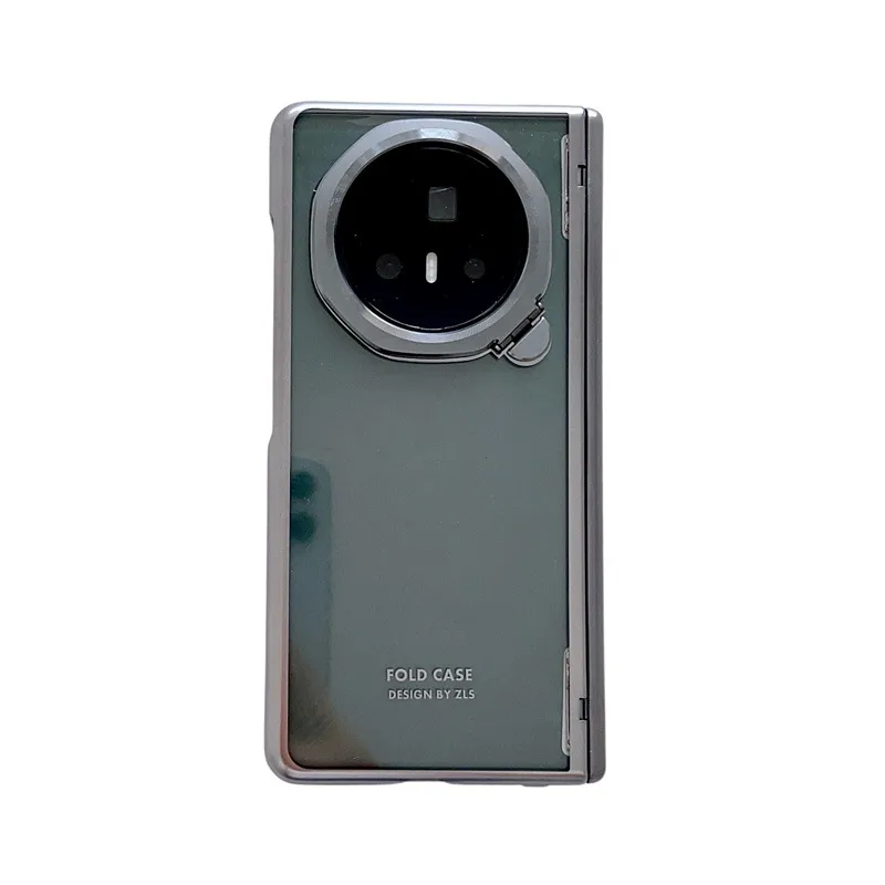 Honor MagicV3 Phone Case Electroplated Transparent MagicV3 Ultra-thin Full Coverage Hinge Drop-proof Protective Leather Case