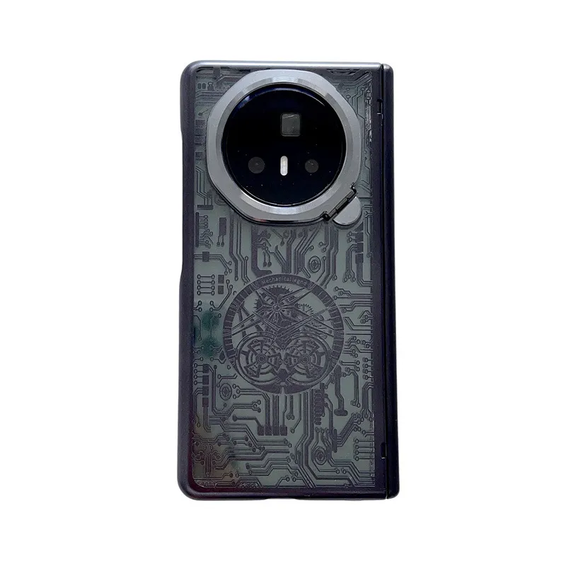 Honor MagicV3 Phone Case, MagicV3 Mechanical Legend Ultra-thin Full Coverage Hinge Drop-proof Protective Leather Case