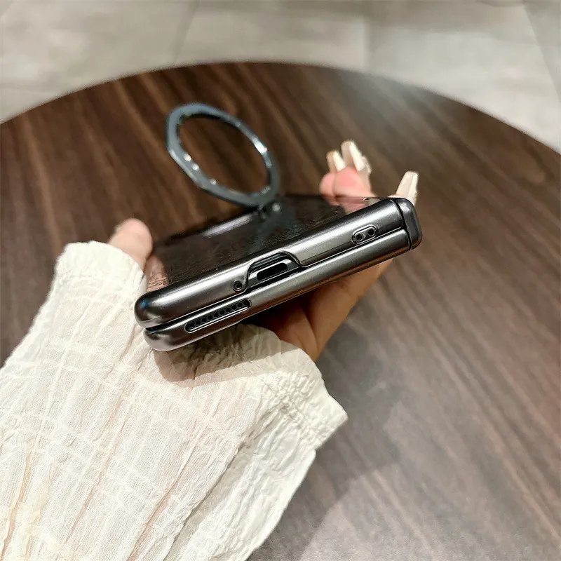 Honor MagicV3 Phone Case, MagicV3 Mechanical Legend Ultra-thin Full Coverage Hinge Drop-proof Protective Leather Case