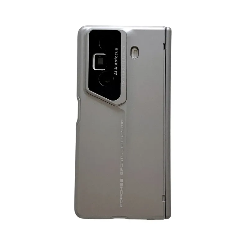 Honor MagicVS3 Phone Case, Luxury Porsche Design, Full Coverage Hinge, Drop-Proof Protective Leather Case