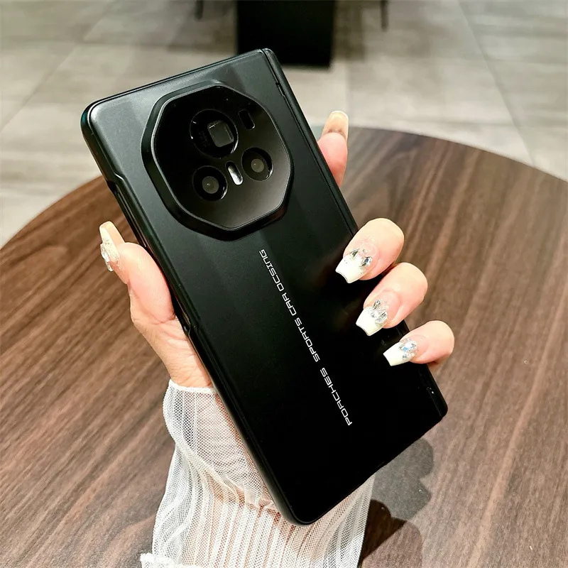 Honor MagicV3 Phone Case, Porsche Design, Ultra-Thin Full Coverage Hinge, Drop-Proof Protective Leather Case