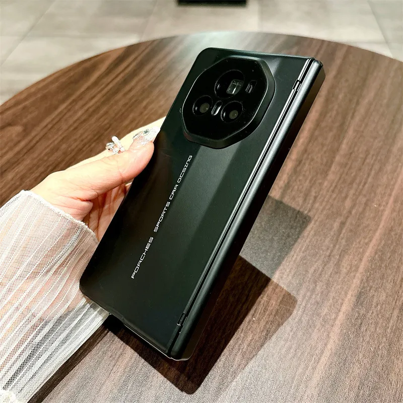 Honor MagicV3 Phone Case, Porsche Design, Ultra-Thin Full Coverage Hinge, Drop-Proof Protective Leather Case