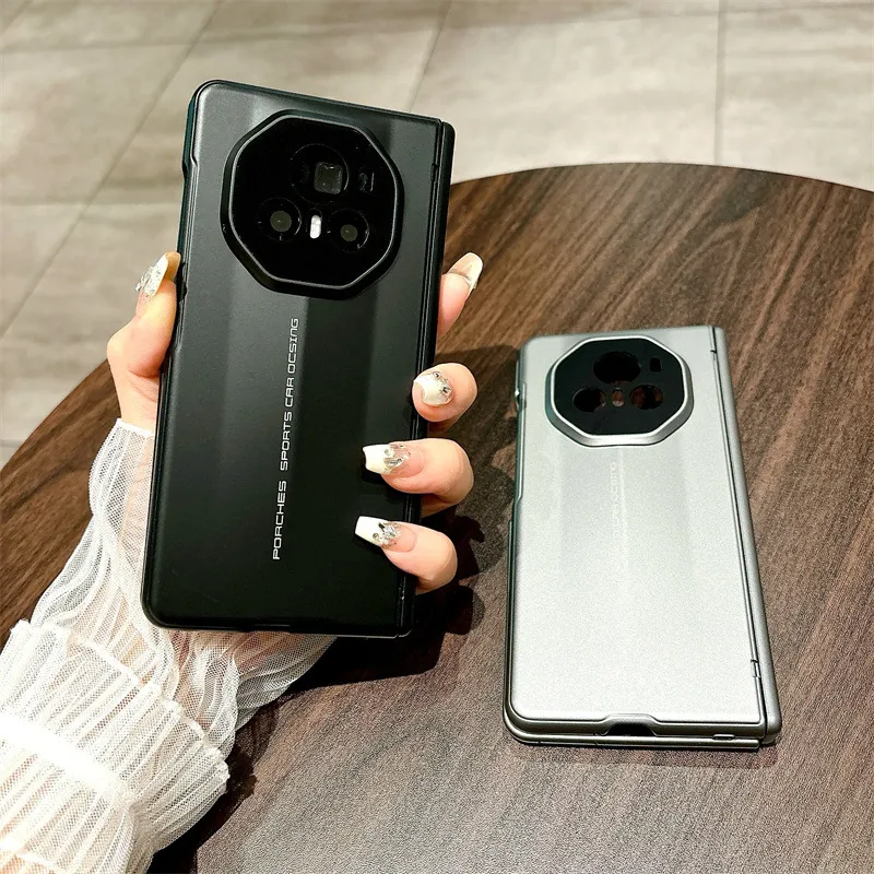 Honor MagicV3 Phone Case, Porsche Design, Ultra-Thin Full Coverage Hinge, Drop-Proof Protective Leather Case