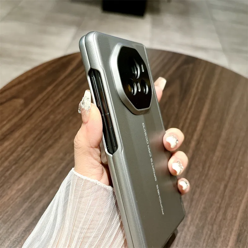 Honor MagicV3 Phone Case, Porsche Design, Ultra-Thin Full Coverage Hinge, Drop-Proof Protective Leather Case