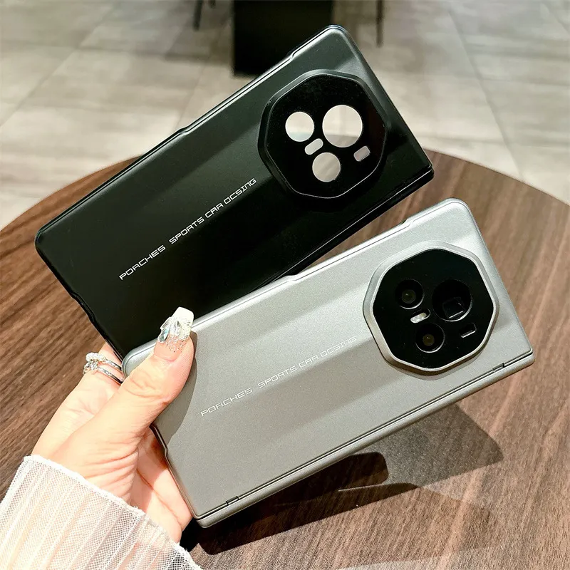 Honor MagicV3 Phone Case, Porsche Design, Ultra-Thin Full Coverage Hinge, Drop-Proof Protective Leather Case