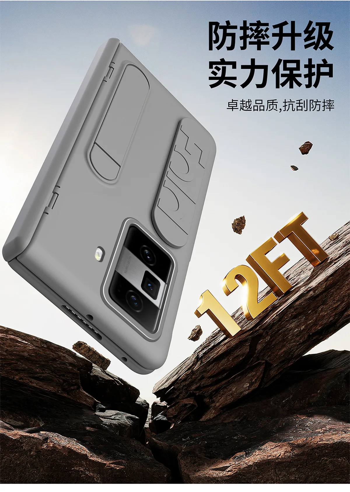Honor MagicVS3 phone case, MagicVS3 folding wrist strap stand, full-coverage drop-proof protective leather case.