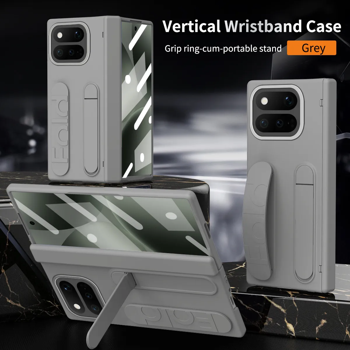 Compatible with Google Pixel 11 Pro phone case, Google Pixel 9 wrist strap, stand, hinge, full-coverage drop protection