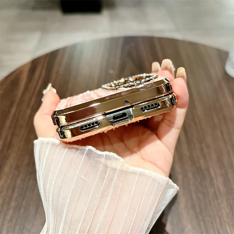 Huawei Pocket 2 phone case, foldable screen, simple fabric protective case, hinge fully covered, drop-proof and suitable.