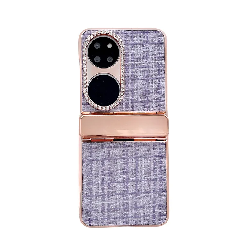 Huawei Pocket 2 phone case, foldable screen, simple fabric protective case, hinge fully covered, drop-proof and suitable.