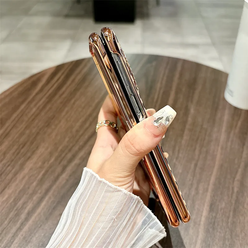 Compatible with Huawei Mate X5 phone case, MATE X3 folding leopard print leather luxury anti-drop protective case stand 5G